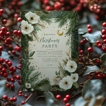Fiesta de Navidades de anémonas blancas de inviern