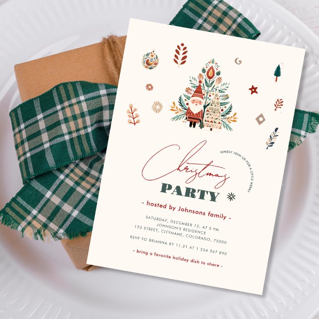 Invitación Fiesta de Navidades de Arte Popular Escandinavo Sa (Subido por el creador)
