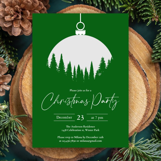 Invitación Fiesta De Navidades De Baloncesto De Decoración Ve (Subido por el creador)