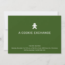 Invitación Fiesta de Navidades de Cookie Exchange