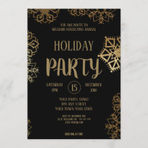 Fiesta de Navidades de empresa | Purpurina negro y