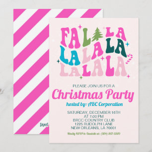 Invitación Fiesta de Navidades de Falala