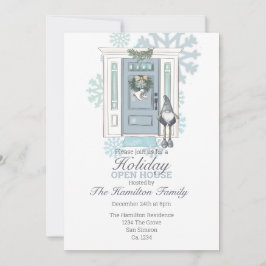 Invitación Fiesta de Navidades de Holiday Open House