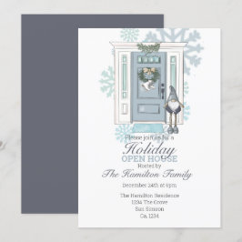 Invitación Fiesta de Navidades de Holiday Open House