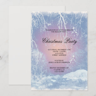 Invitación Fiesta De Navidades De Icy Winters Congelados