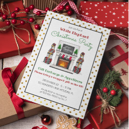 Invitación Fiesta de Navidades de intercambio de regalos