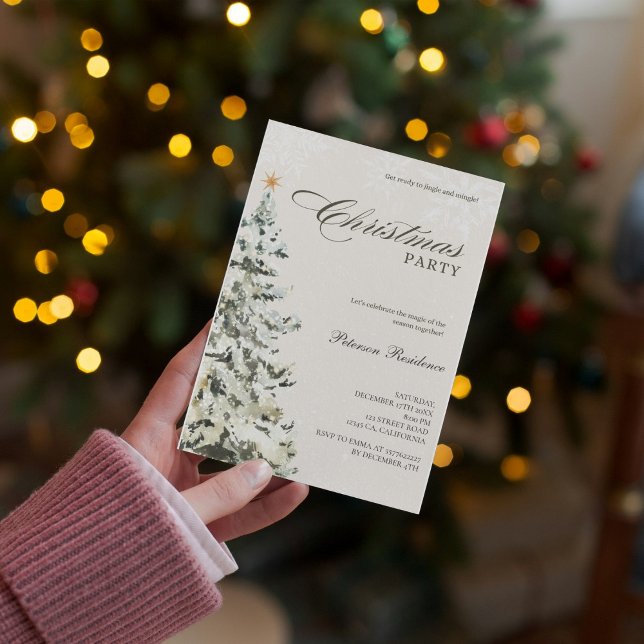 Invitación Fiesta de Navidades de invierno de la marina de pi (Subido por el creador)