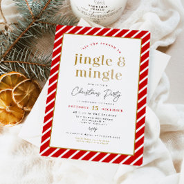 Invitación FIESTA de Navidades de jingle navideño de MERI