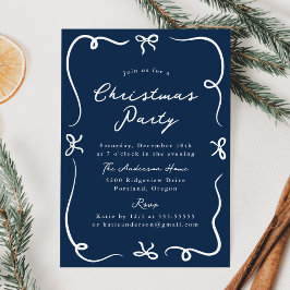 Invitación Fiesta de Navidades de la Armada de Arcos de Mano 
