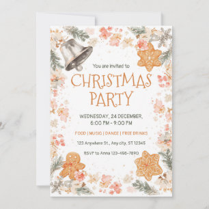 Invitación Fiesta de Navidades de la Campana Floral de Waterc