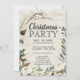 Invitación Fiesta de Navidades de la celebración de festivida