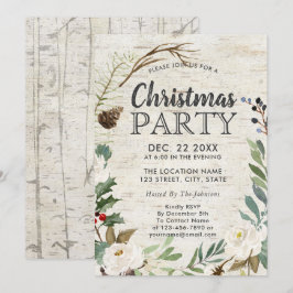 Invitación Fiesta de Navidades de la celebración de festivida