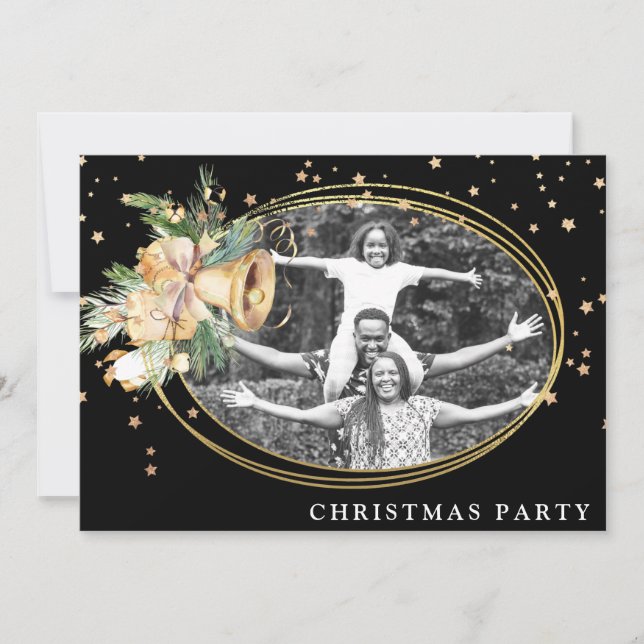 Invitación *~* Fiesta de Navidades de la familia corporativa  (Anverso)