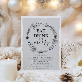 Invitación Fiesta de Navidades de la guerra de invierno rusa