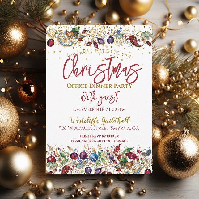 Invitación Fiesta de Navidades de la oficina de la empresa (Subido por el creador)