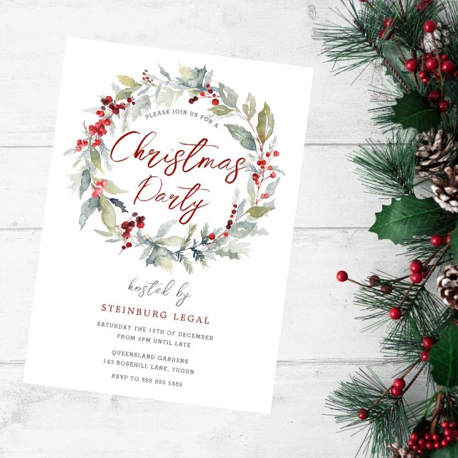 Invitación Fiesta de Navidades de la oficina del festival Lea (Subido por el creador)