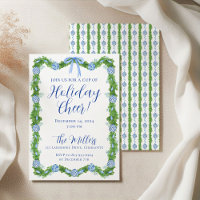 Fiesta de Navidades de la serie azul Chinoiserie G