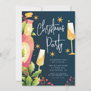 Invitación Fiesta de Navidades de merry Moments