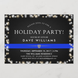 Invitación Fiesta de Navidades de policía