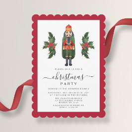 Invitación Fiesta de Navidades de Red Nutcracker