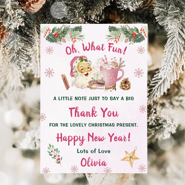 Invitación Fiesta de Navidades de Santa Cookies Gracias (Subido por el creador)