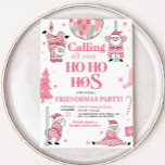 Invitación Fiesta de Navidades de Santa Friendsmas<br><div class="desc">Difunde la alegría de las vacaciones con la invitación imprimible de nuestros Navidades de personalizable,  perfecta para reunir amigos y familia para una celebración festiva. Con diseños elegantes y texto fácil de editar,  esta invitación marca el tono para una temporada navideña alegre. 39SE A</div>