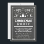 Invitación Fiesta de Navidades de tipografía de Chalkboard mo<br><div class="desc">Crea tu invitación perfecta con estas plantillas prediseñadas, puedes personalizarla fácilmente para que sea la tuya única. Para una mayor personalización, haga clic en el enlace "personalizar más adelante" y utilice nuestra herramienta de diseño fácil de usar para modificar esta plantilla. Si prefiere Papeles más gruesos / Acabado mate, puede...</div>
