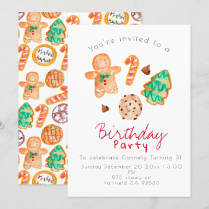 Invitación Fiesta de Navidades de vacaciones