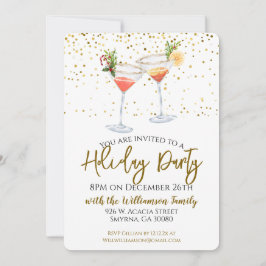 Invitación Fiesta de Navidades de vacaciones