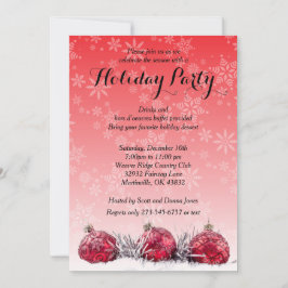 Invitación Fiesta de Navidades de vacaciones