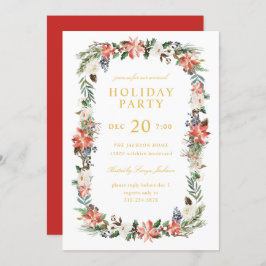 Invitación Fiesta de Navidades de vacaciones de invierno de a