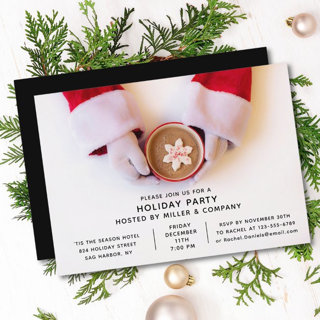 Invitación Fiesta de Navidades de vacaciones de la moderna Sa (Subido por el creador)