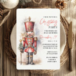 Invitación Fiesta de Navidades desnudos<br><div class="desc">"¡Celebra la magia de la temporada navideña con esta invitación a la fiesta de los Navidades Nutcracker! Con un encantador diseño de estilo Nutcracker inspirado en el ballet clásico, esta invitación es perfecta para reuniones de vacaciones, cenas festivas y fiestas con temas de Navidad. El elegante y caprichoso arte capta...</div>