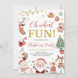 Invitación Fiesta De Navidades Divertidos