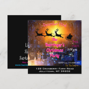 Invitación Fiesta de navidades en la ciudad