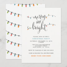 Fiesta de Navidades Feliz y Brillante