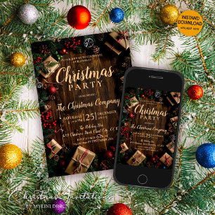 Invitación Fiesta de Navidades festivos rusos