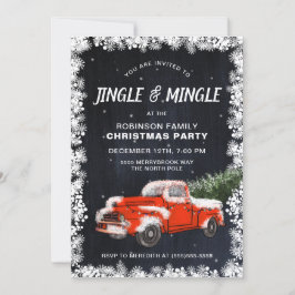 Invitación Fiesta de Navidades Jingle Mingle