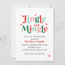 Fiesta de Navidades Jingle y Mingle