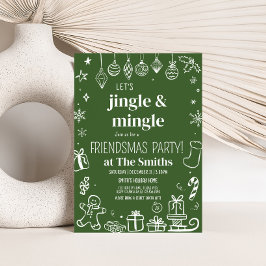 Invitación Fiesta de Navidades Jingle y Mingle Drah