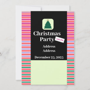 Invitación Fiesta de Navidades modernos