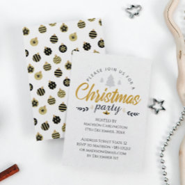 Invitación Fiesta de Navidades modernos