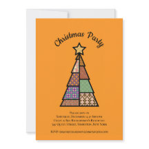 Fiesta de Navidades modernos de árboles navideños