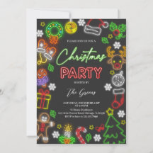 Fiesta de Navidades Neon Lights