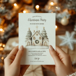 Invitación Fiesta de Navidades neutrales rusos
