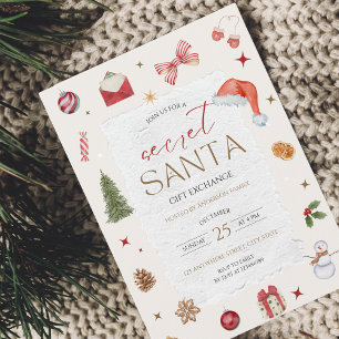 Invitación Fiesta de Navidades secretos de Santa Sede
