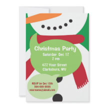 Fiesta de Navidades Snowman