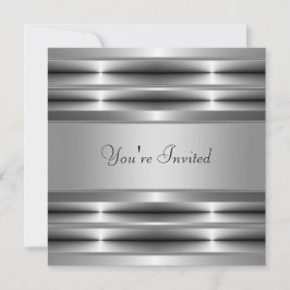 Invitación Fiesta de Negro para Todas las Ocasiones