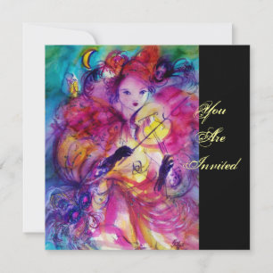 INVITACIÓN FIESTA DE NOCHE DE DISFRACES