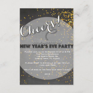 Invitación Fiesta de Noche Vieja